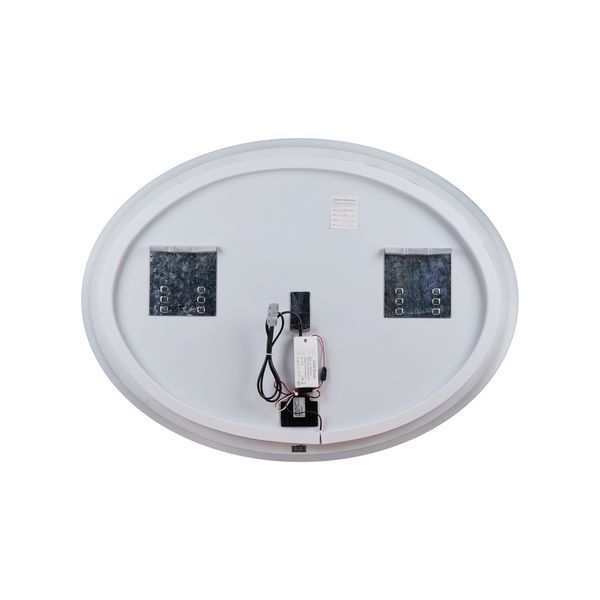 Дзеркало Qtap Virgo 780х580 з LED-підсвічуванням Touch, димер, рег. яскравості QT18783502W QT18783502W фото