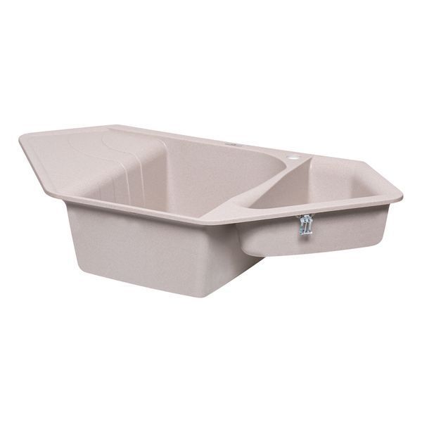 Кухонна мийка з додатковою чашею Lidz 1000x500/225 COL-06 (LIDZCOL061000500225) LIDZCOL061000500225 фото