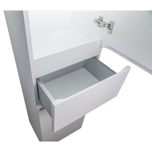 Пенал підлоговий Qtap Albatross 400х1900х305 White QT0175PN1900DRW QT0175PN1900DRW фото