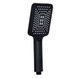Лійка для ручного душу Qtap Rucni 245x95 мм прямокутна QTRUC125BLM45780 Black Matt QTRUC125BLM45780 фото 1