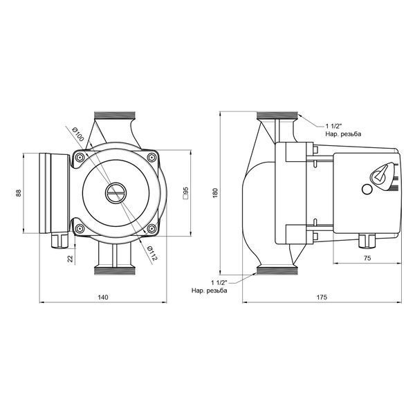 Насос циркуляційний Thermo Alliance LPS 25/80/180 LPS2580180 фото