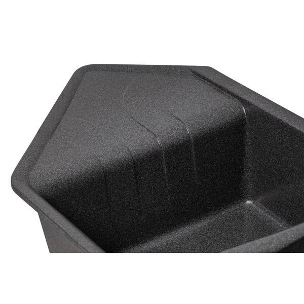 Кухонна мийка з додатковою чашею Lidz 1000x500/225 GRF-13 (LIDZGRF131000500225) LIDZGRF131000500225 фото