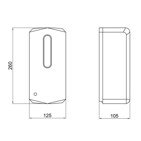 Дезінфектор Qtap Pohodli 6V безконтактний QT170WH42923 White (Zdrav&iacute;) QT170WH42923 фото