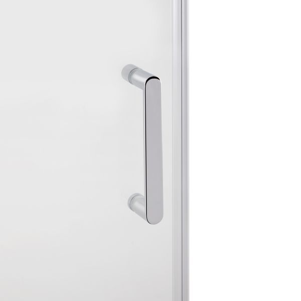 Душові двері в нішу Qtap Taurus CRM201-11.C6 110-120x200 см, скло Clear 6 мм, покриття CalcLess TAUCRM201112C6 фото