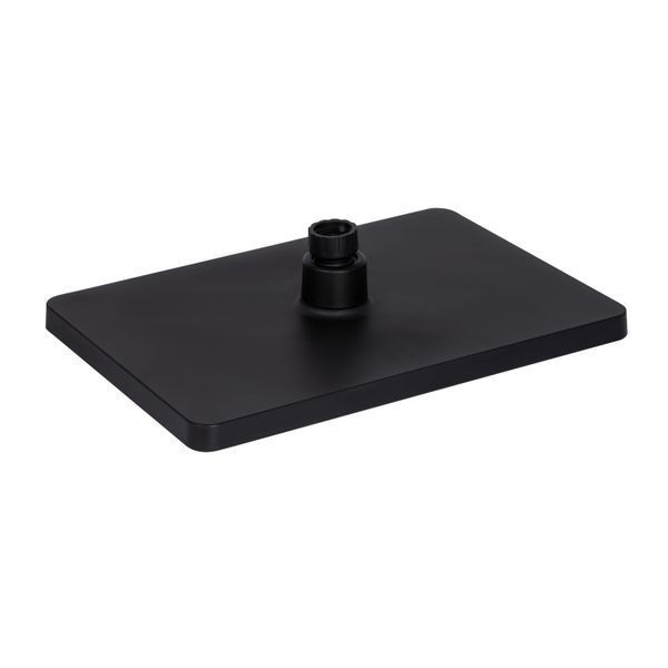Лійка для верхнього душу Qtap Hlavova 280x190 мм прямокутна QTHLA107BLM45947 Black Matt QTHLA107BLM45947 фото