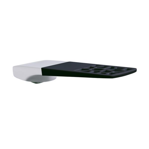 Ручка для змішувача Qtap Vlasta QTVLA9928102B Chrome/Black QTVLA9928102B фото