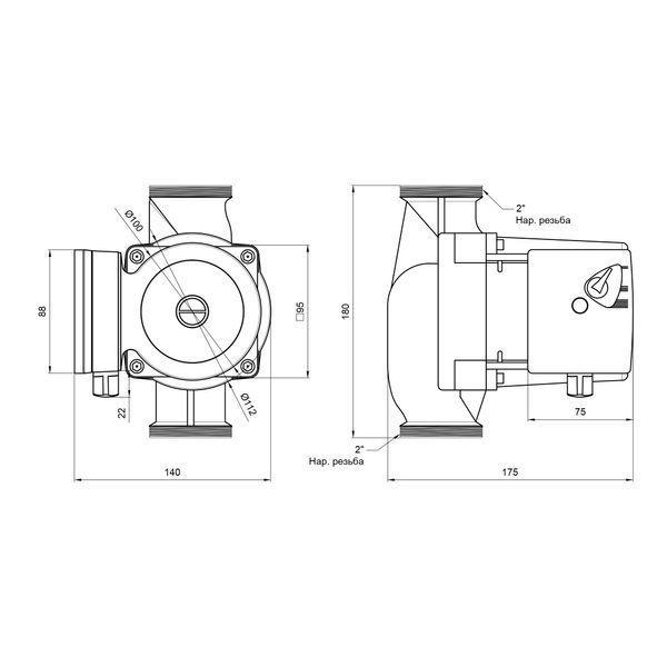 Насос циркуляційний Thermo Alliance LPS 32/80/180 LPS3280180 фото