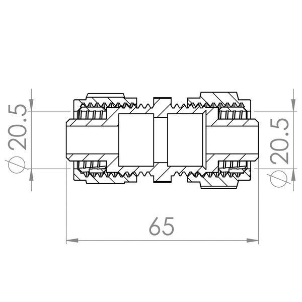 Муфта обтискна SD Forte 20 SF170W2020 SF170W2020 фото