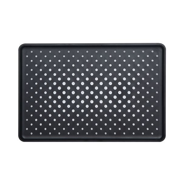 Лійка для верхнього душу Qtap Hlavova 280x190 мм прямокутна QTHLA107BLM45947 Black Matt QTHLA107BLM45947 фото