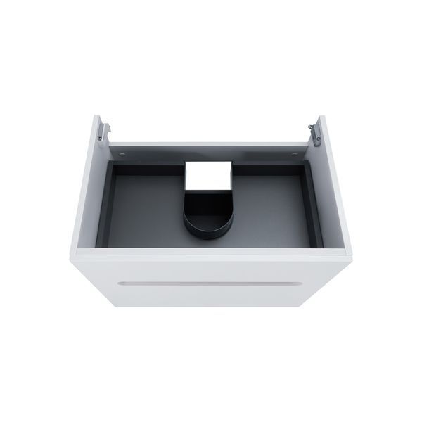 Тумба підвісна Qtap Virgo 700х580х437 White/Whitish oak QT1874TPА701W QT1874TPА701WWO фото