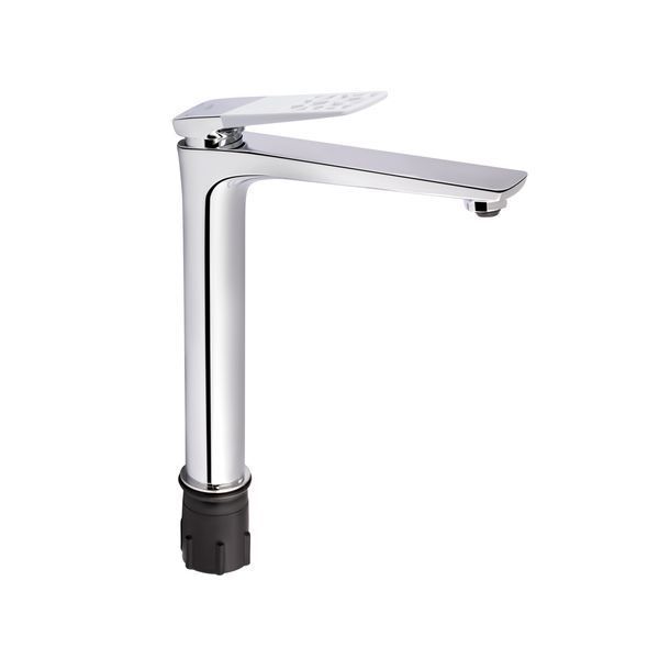 Ручка для змішувача Qtap Vlasta QTVLA9928102W Chrome/White QTVLA9928102W фото