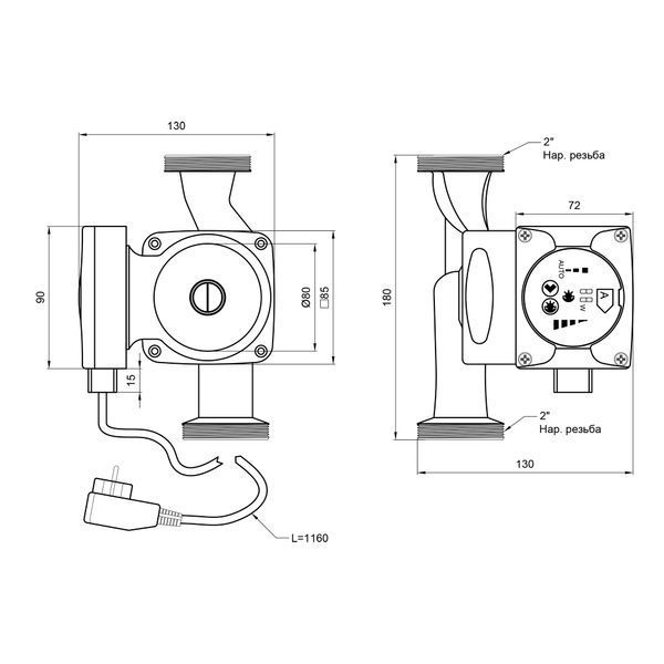 Насос циркуляційний Thermo Alliance LPSA 32/60/180 LPSA3260180 фото