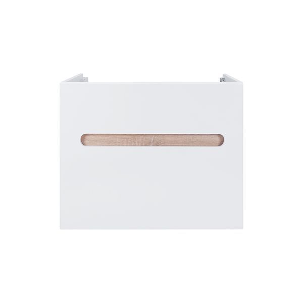 Тумба підвісна Qtap Virgo 700х580х437 White/Whitish oak QT1874TPА701W QT1874TPА701WWO фото