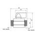 Кран кульовий SD Plus "Mini" 1/2" ЗР SD189W15 SD189W15 фото 2