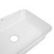 Комплект Qtap Virgo: Раковина накладна прамокутна 490х350х110 мм White + Донний клапан PU02 QT18112261WN47305 фото 5