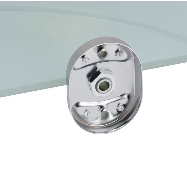 Полиця кутова Lidz Oreo 1001 скляна LDORE1001CRM22180 Chrome LDORE1001CRM22180 фото