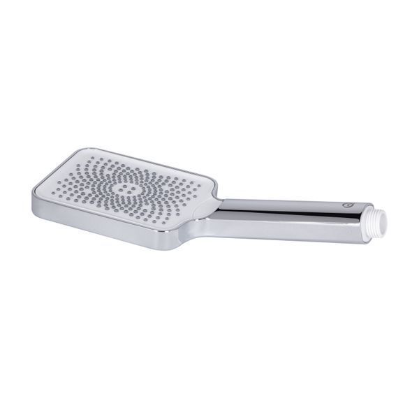 Лійка для ручного душу Qtap Rucni 145x95 мм прямокутна QTRUC125CRM45777 Chrome/White QTRUC125CRM45777 фото