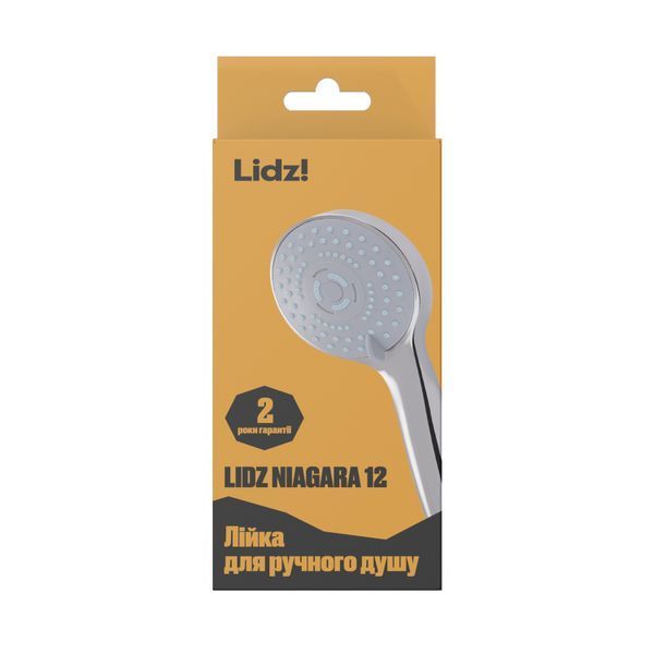 Лійка для ручного душу Лейки Lidz Niagara 12 98 мм округла LDNIA12CRM35443 Chrome LDNIA12CRM35443 фото