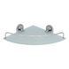 Полиця кутова Lidz Oreo 1001 скляна LDORE1001CRM22180 Chrome LDORE1001CRM22180 фото 1
