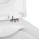 Готове рішення Qtap для ванної кімнати: підвісний унітаз Tern Rimless + комплект інсталяції Nest 4 в 1 (лінійна клавіша Chrome) QT1733052ERW0133M425M08381CRM фото 5