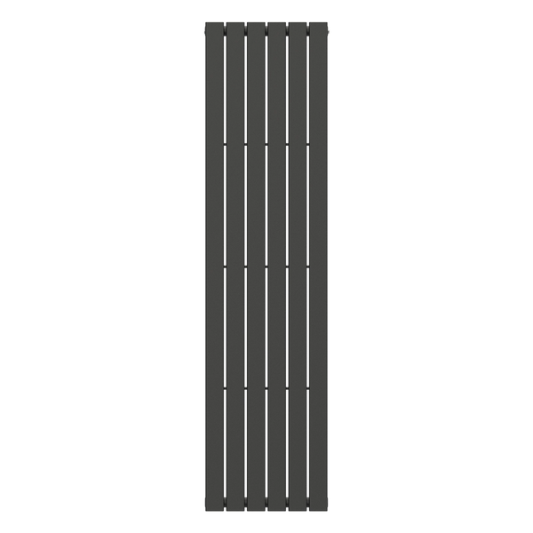 Вертикальний дизайнерський радіатор Marianna Single Black Sand 1800/450 RR-US1800450SB фото