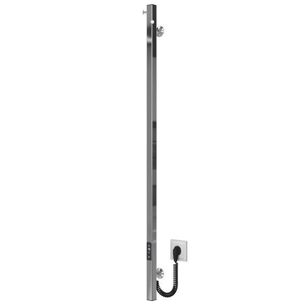 Рушникосушарка електрична Holly 30x1200 Deffi нержавіюча сталь (Хром, JD04) C.MB.120.30.E.C.U.2 фото