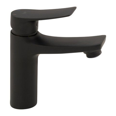 Змішувач для раковини Qtap Nihonto QTNH1022101CB Black Matt QTNH1022101CB фото