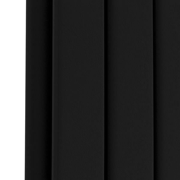 Вертикальний дизайнерський радіатор Marianna Double Black Sand 1800/450 RR-US1800450DB фото