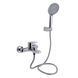 Змішувач для ванни Qtap Stenava New (з душовим гарнітуром) QTSTE259CRM45537 Chrome QTSTE259CRM45537 фото 1