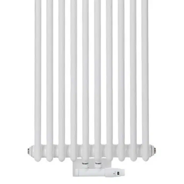 Вертикальний дизайнерський радіатор Claudia 2 2000&times;470 White RR-CL02-2000470W фото