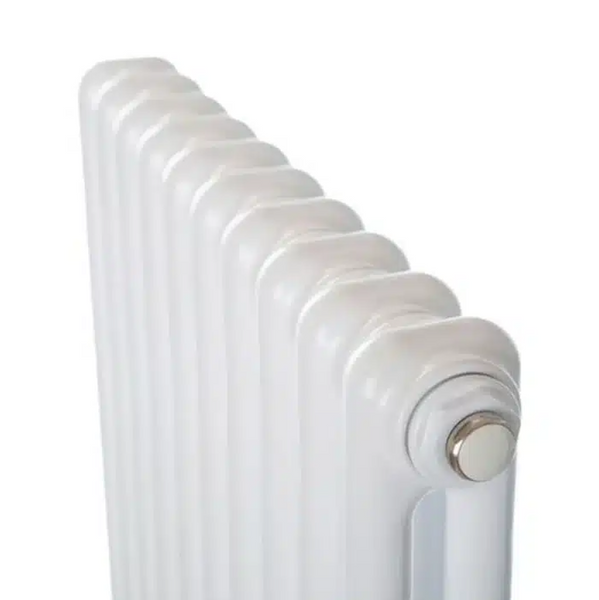 Вертикальний дизайнерський радіатор Claudia 2 2000&times;470 White RR-CL02-2000470W фото