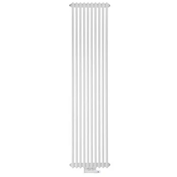 Вертикальний дизайнерський радіатор Claudia 2 2000&times;470 White RR-CL02-2000470W фото