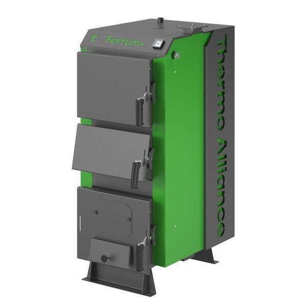 Котел твердопаливний сталевий Thermo Alliance Ferrum Plus V 4.0 FSF+ 26 FP26V40 фото