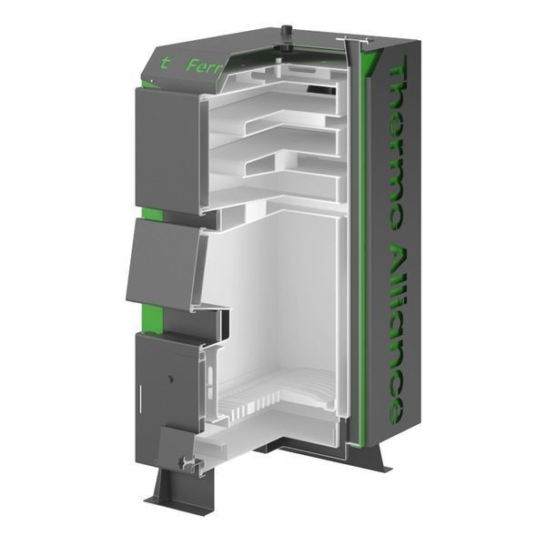 Котел твердопаливний сталевий Thermo Alliance Ferrum Plus V 4.0 FSF+ 26 FP26V40 фото