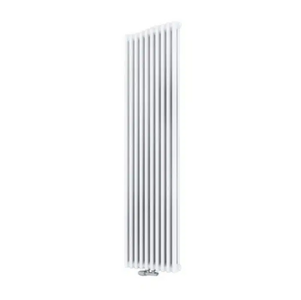 Вертикальний дизайнерський радіатор Claudia 2 2000&times;470 White RR-CL02-2000470W фото