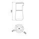 Дозатор для рідкого мила Qtap Pohodli автоматичний 4,5V QT144WH42926 White (Autod&aacute;vkovač) QT144WH42926 фото 2