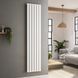 Вертикальний дизайнерський радіатор Marianna Single White 1800/450 RR-US1800450SW фото 4