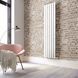 Вертикальний дизайнерський радіатор Marianna Single White 1800/450 RR-US1800450SW фото 10