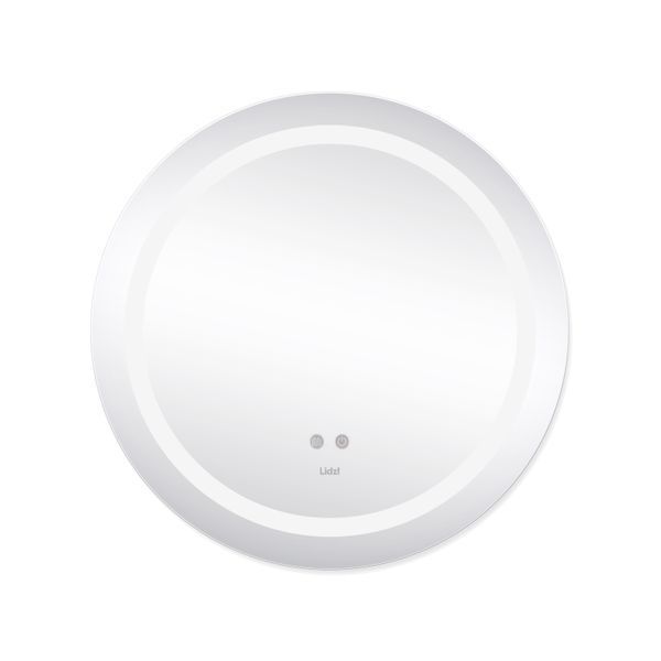 Дзеркало Lidz Aria R600 з LED-підсвічуванням Touch, з антизапотіванням, з димером, рег. яскравості LD78LR600 LD78LR600 фото