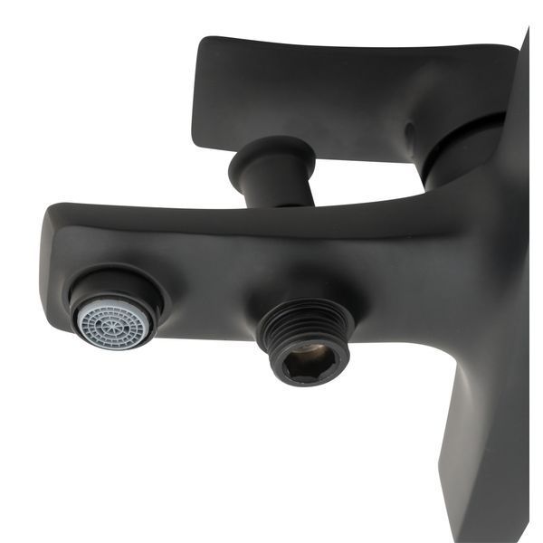 Змішувач для ванни Qtap Nihonto QTNH3022101DCB Black Matt QTNH3022101DCB фото