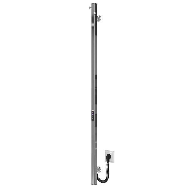 Рушникосушарка електрична Holly 30x1300 Deffi нержавіюча сталь (Хром, JD04) C.MB.130.30.E.C.U.2 фото
