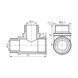 Трійник SD Forte 1/2" ВЗЗ хром SF365H15 SF365H15 фото 2