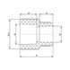 Муфта PPR Blue Ocean 63х50 редукційна BORCXX6350XXX фото 2
