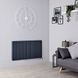 Горизонтальний дизайнерський радіатор Aurora Double Anthracite 500x1200 RR-UT5001200DA фото 5