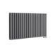 Горизонтальний дизайнерський радіатор Aurora Double Anthracite 500x1200 RR-UT5001200DA фото 6