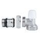 Кран радіаторний Icma 3/4" з антипротіканням кутовий без ручки №805+940 82805AE06940 фото 4