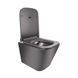 Унітаз підвісний Qtap Tern безобідковий з сідінням Soft-close QT1733052ERMB QT1733052ERMB фото 3