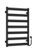 Рушникосушарка електрична Harmony П7 500х800 Deffi фарбована сталь (Чорний, JD04, Праве підключення) B.HR.80.50.7.E.B.R.2 фото 2