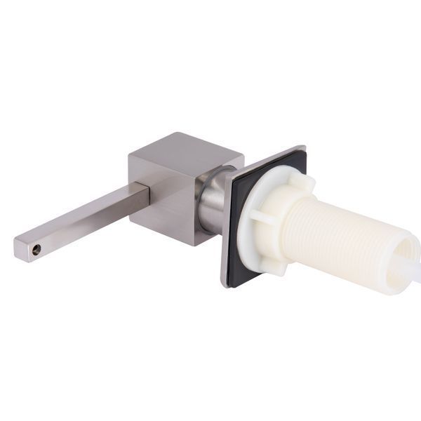 Дозатор для миючого засобу Lidz LK117 квадратний Brushed Steel (LDLK117BRU46399) SD00052523 фото