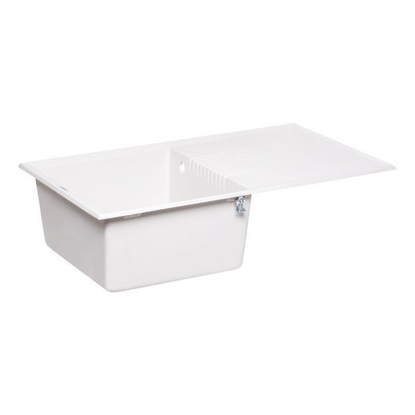 Кухонна мийка Lidz 860х500/240 WHI-01 (LIDZWHI01860500240) LIDZWHI01860500240 фото